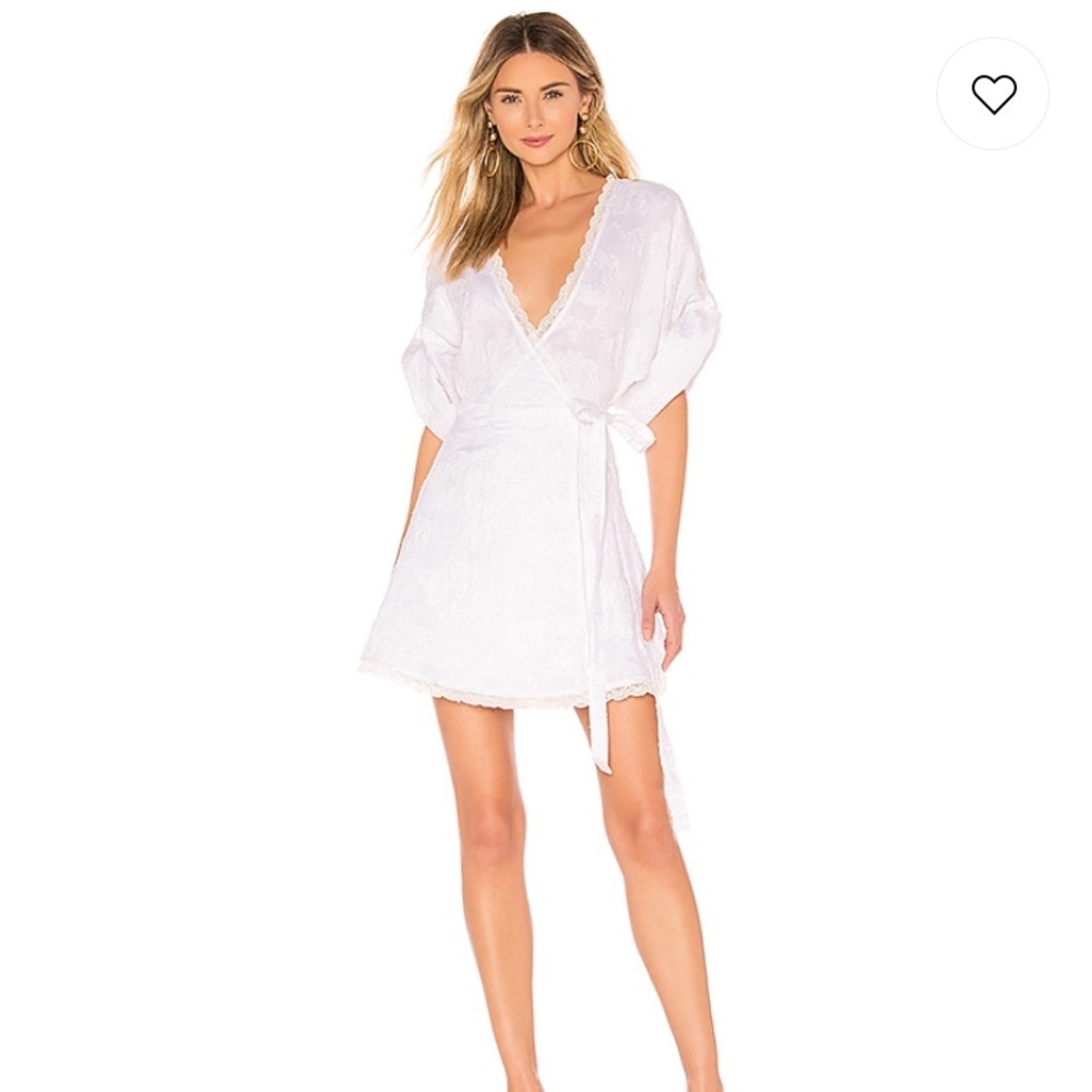 House of Harlow 1960 x Revolve Paulina Dress Ivory